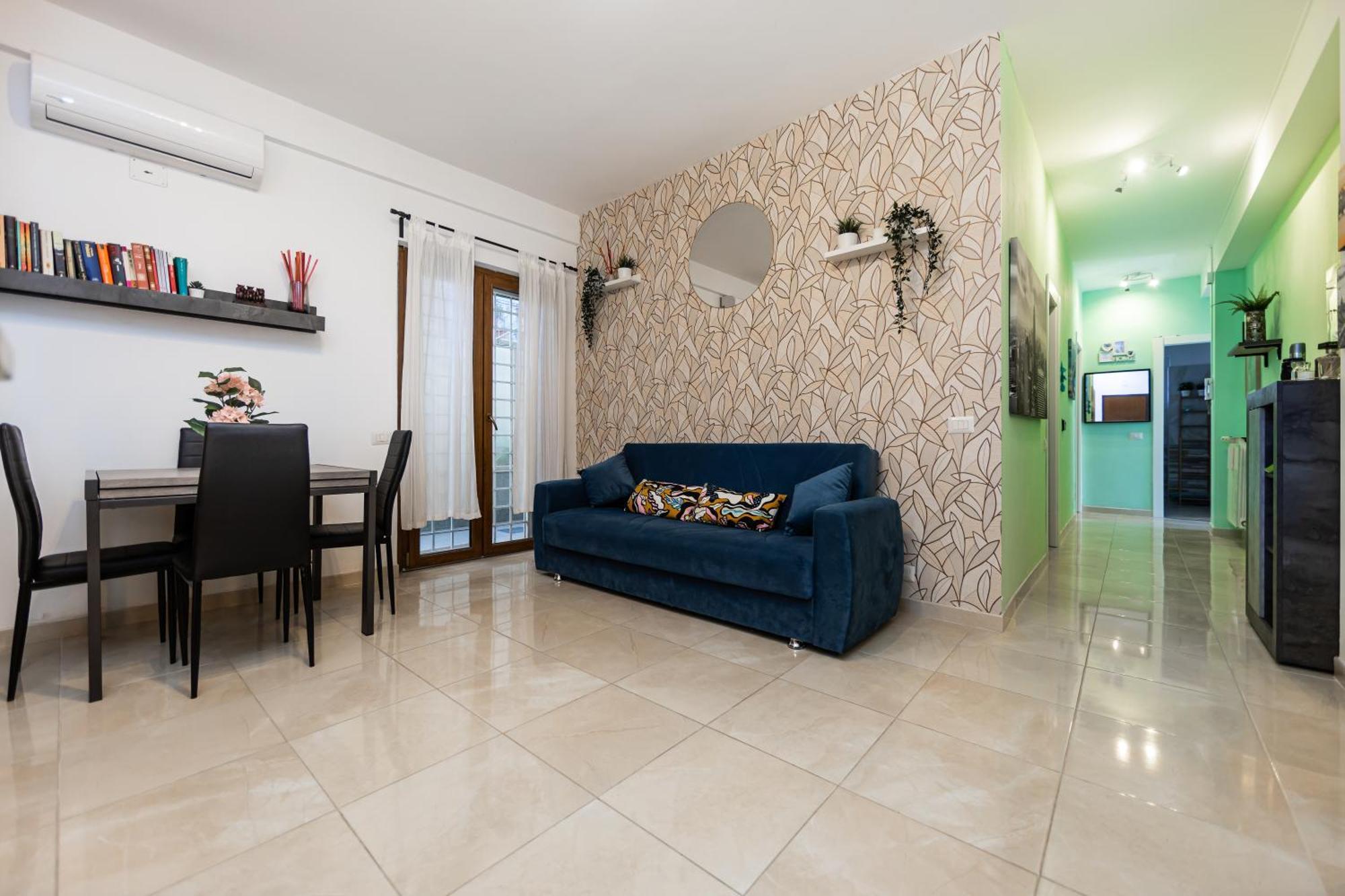 Lotus - Appartamento Sul Mare A Ostia Con Giardino Relax ภายนอก รูปภาพ